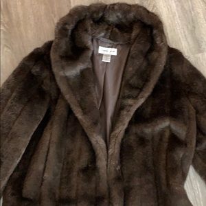 Faux Fur Jacket/Coat